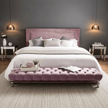 Zanetti Milano Bed Frame – Luxury Chesterfield Style