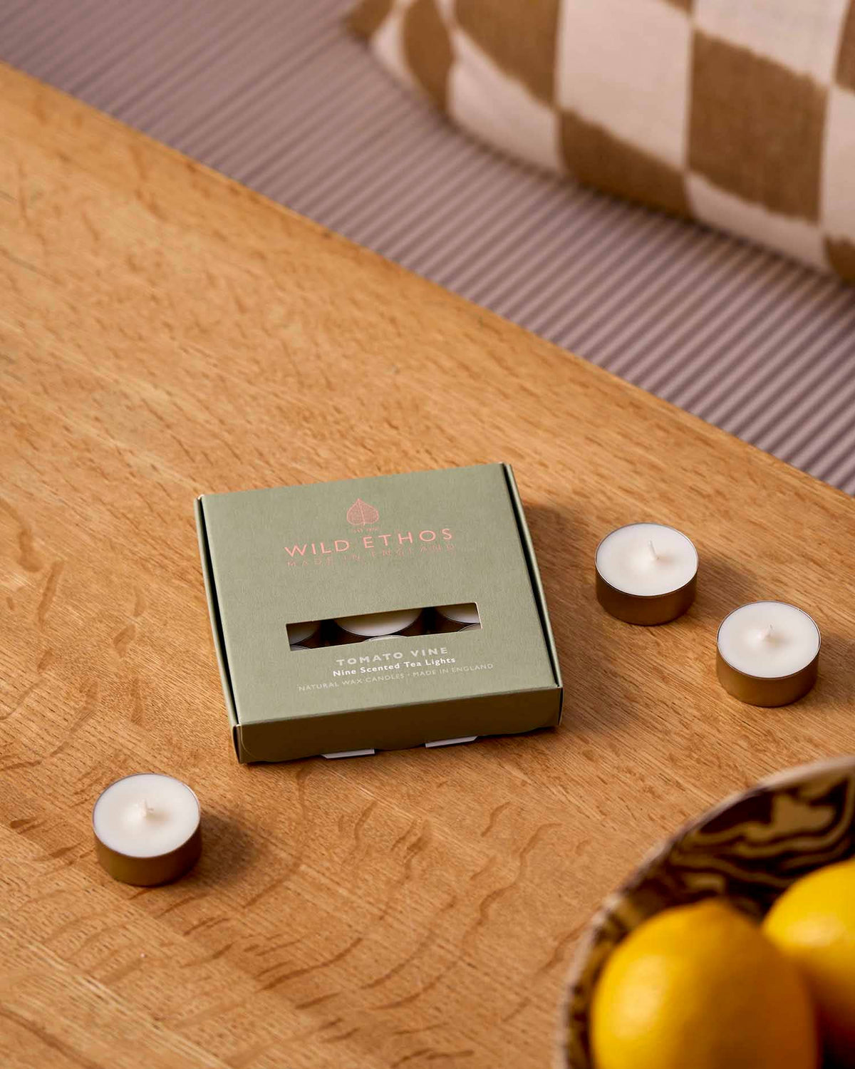 Tomato Vine Scented Tealights