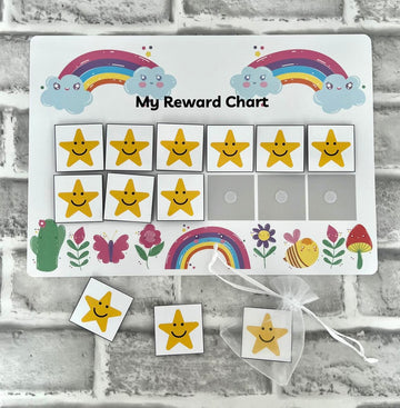 Reward Chart - Rainbow Theme