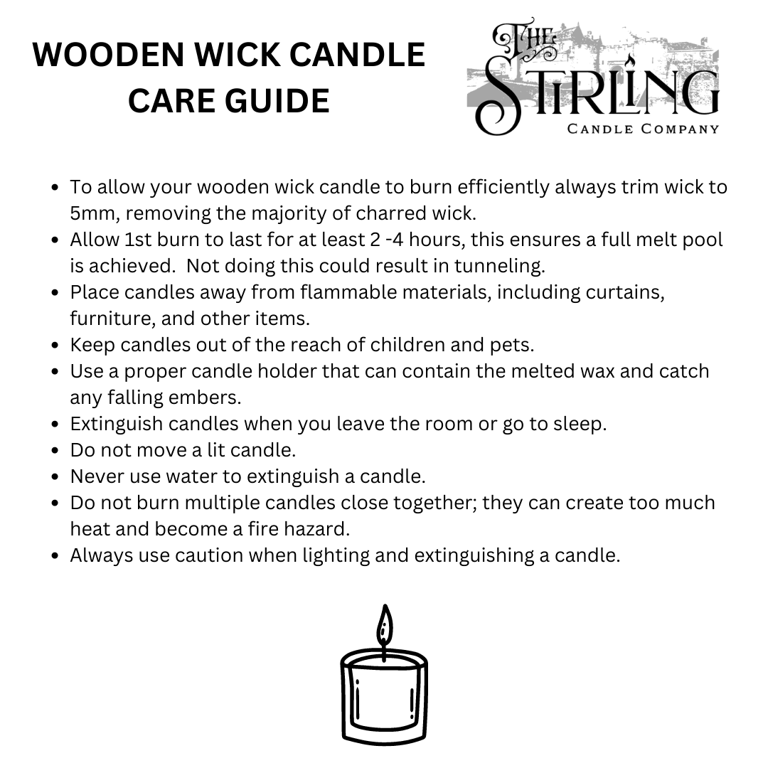 Berry Bay - Travel Tin Candle - Wooden Wick