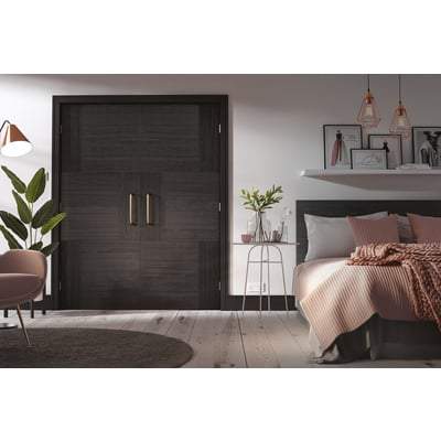 Seis Charcoal Black Pre-Finished Interior Door - 1981mm x 686mm