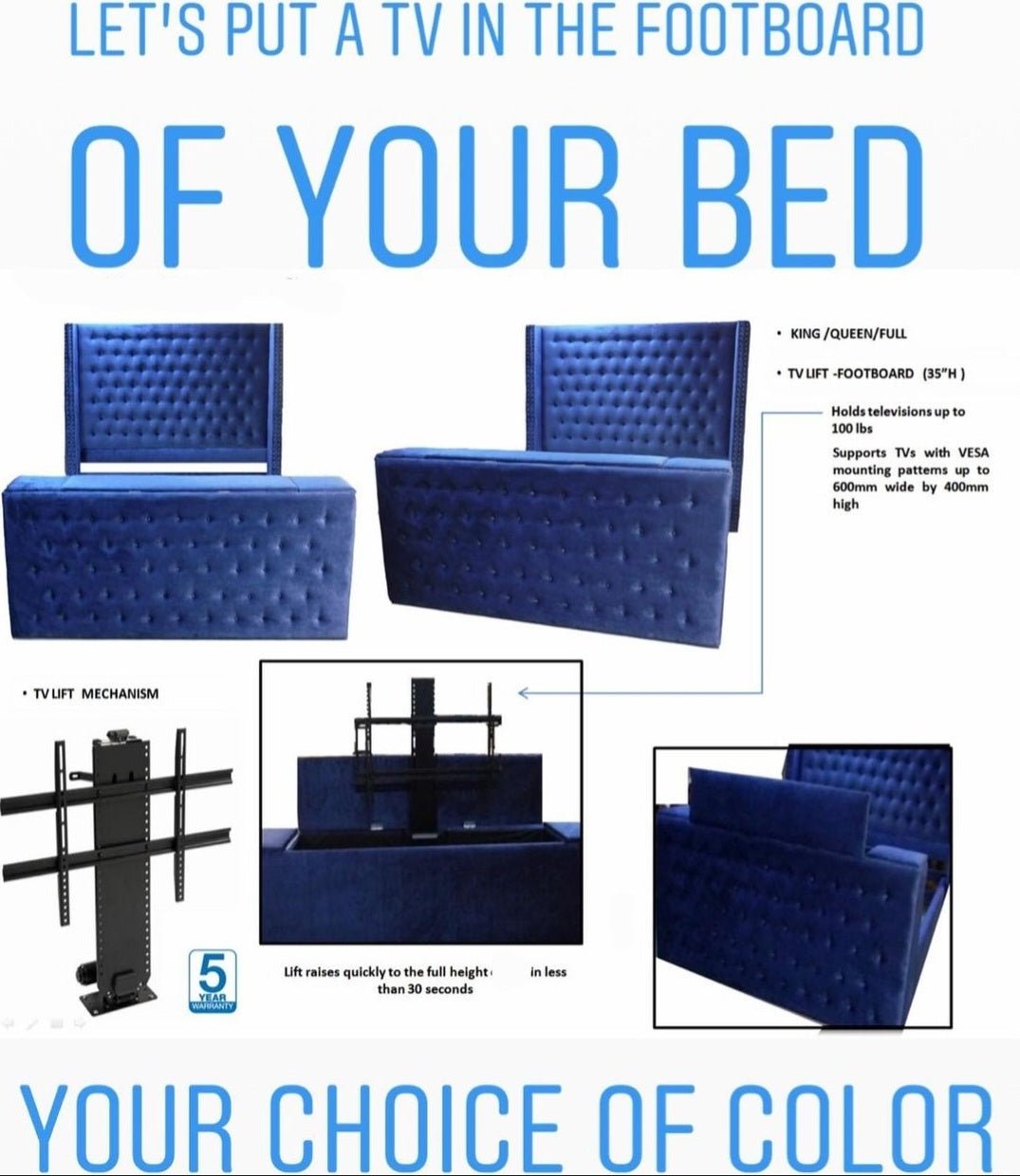 Chelsea TV Bed
