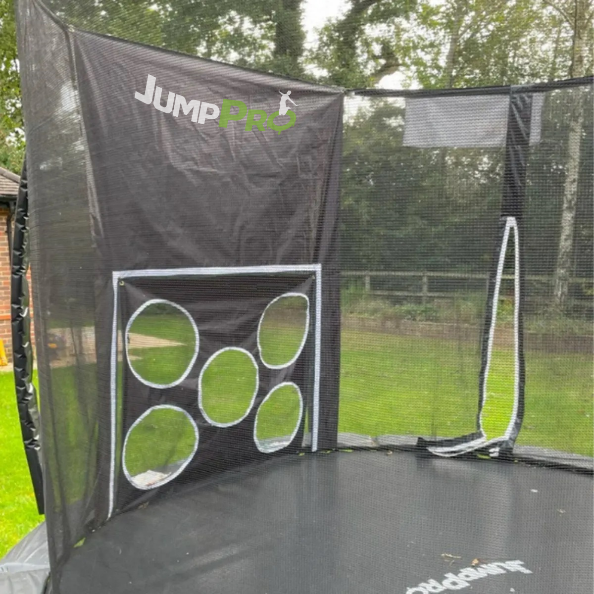 JumpPRO® Trampoline Goal (Large) - The Only Trampoline Football Goal in the World!
