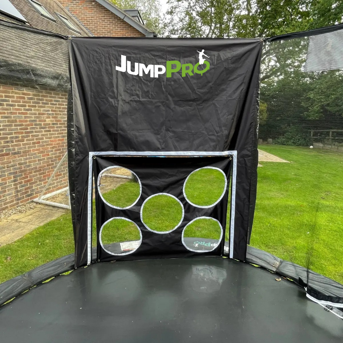 JumpPRO® Trampoline Goal (Large) - The Only Trampoline Football Goal in the World!