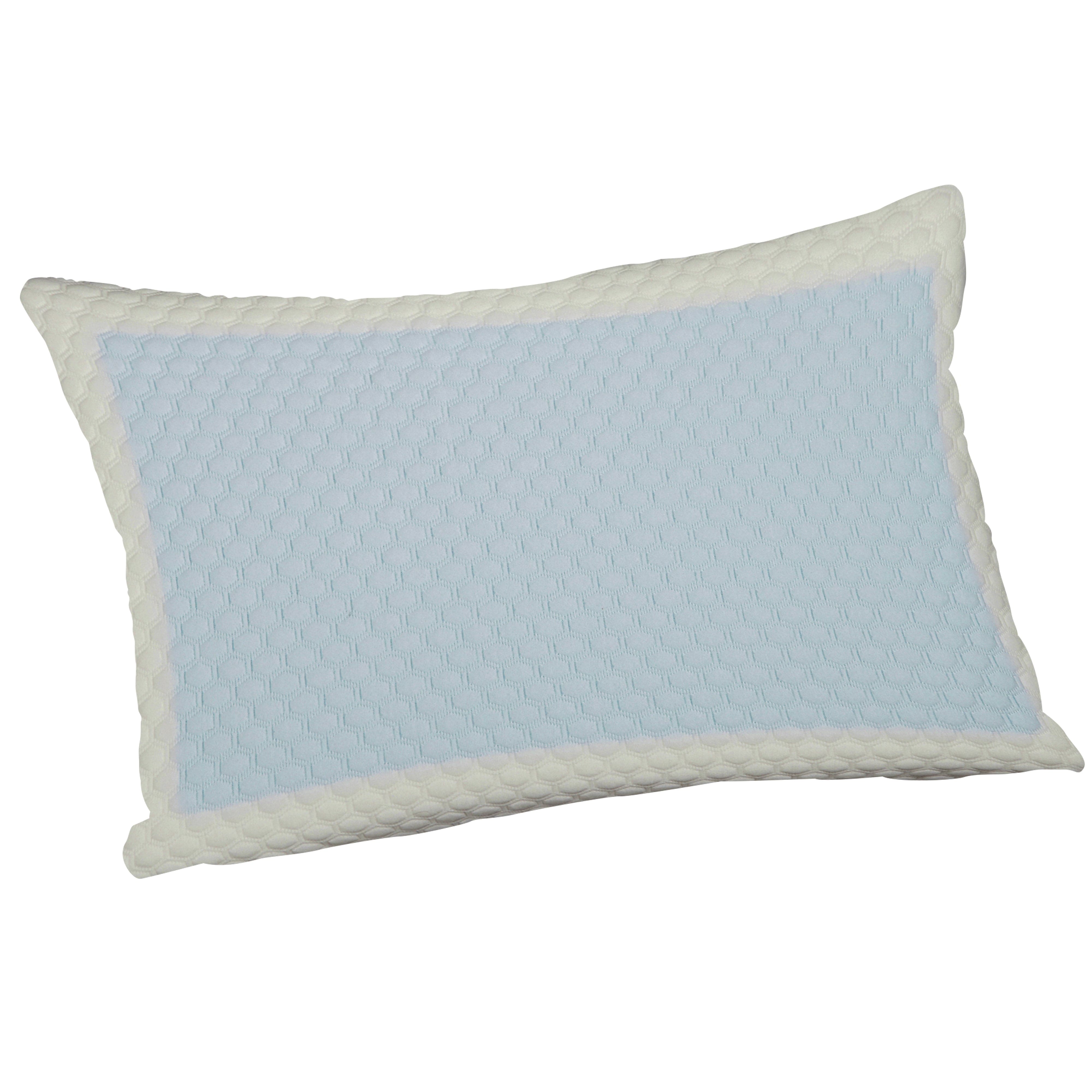 Cooling Gel Memory Foam Pillow Breathable Luxury Premium Fibre Filling for Superior Comfort and Support by OLIVIA ROCCO