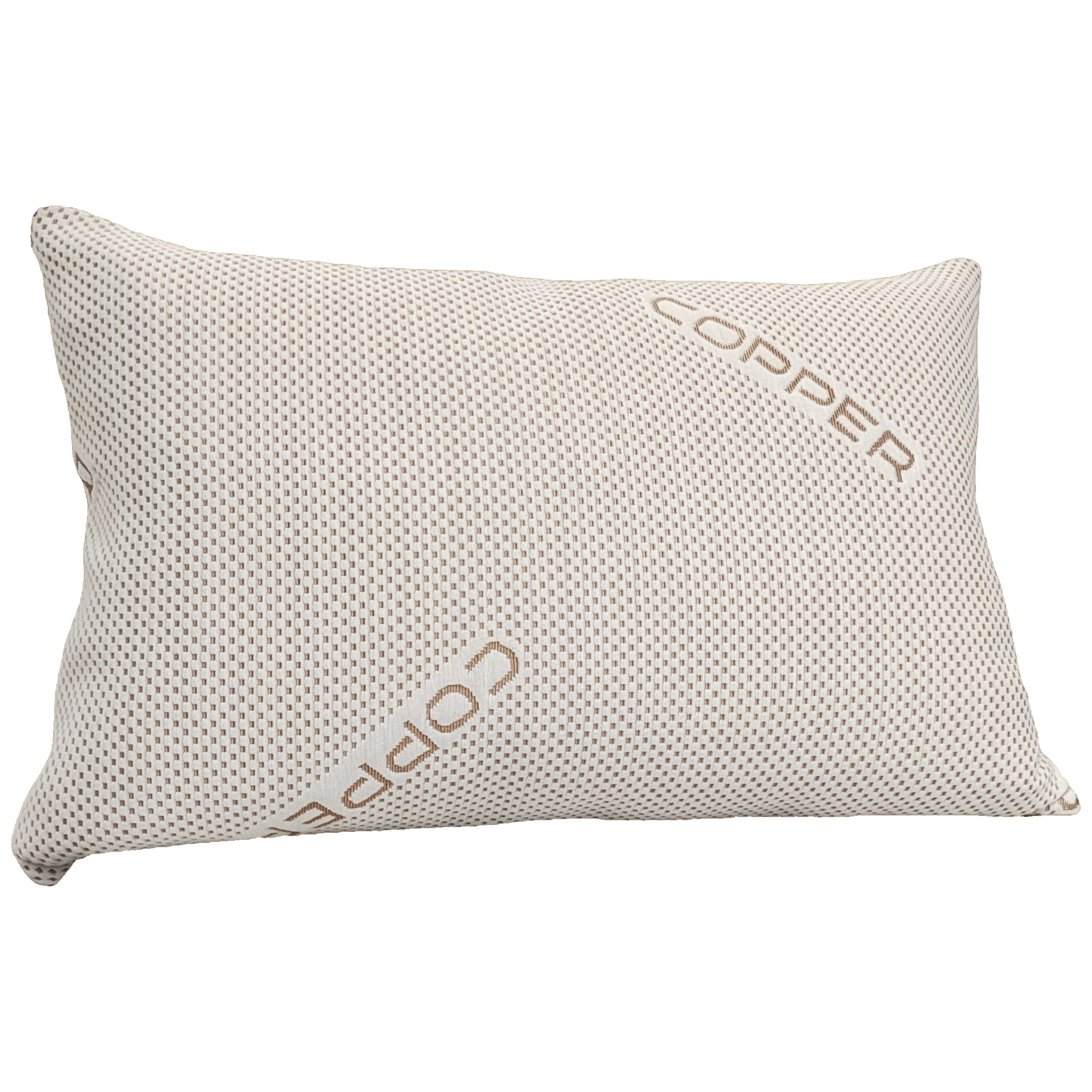 Copper Infused Unique Memory Foam Pillow for Skin Health Hypoallergenic Luxury Premium Fibre Filling for Superior Comfort and Support by OLIVIA ROCCO
