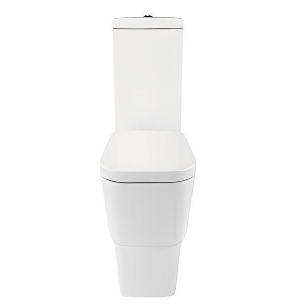 Cubix Close Coupled Toilet with Closed, Flush to Wall Back