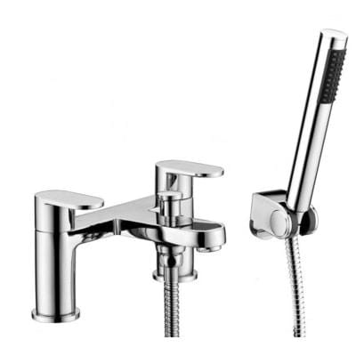 Round Bath Shower Mixer in Chrome