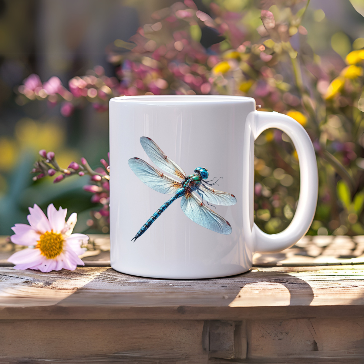 Dragonfly Ceramic Mug