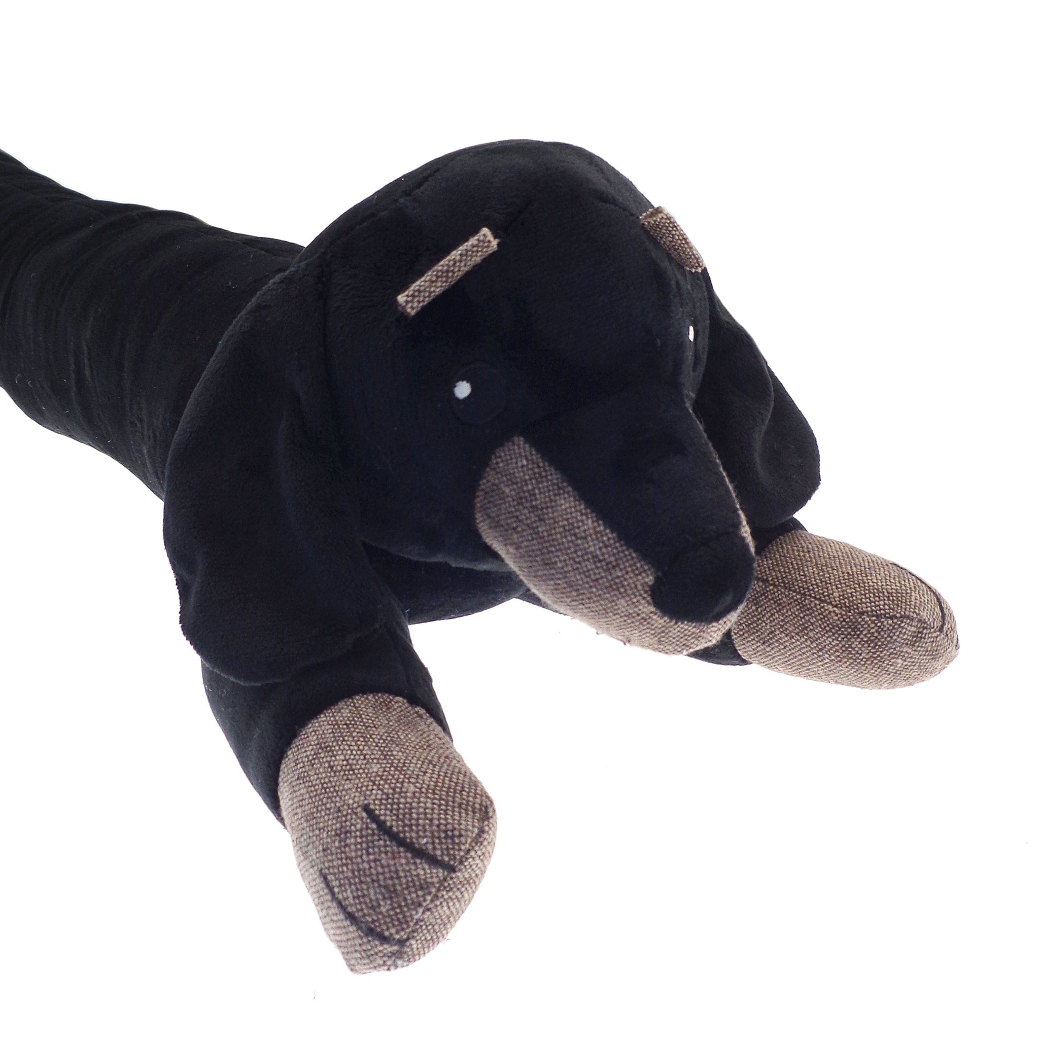 Draught Excluder Dachshund Design Fabric Fleece Draft Door Stopper 88cm Extra Long By OLIVIA ROCCO