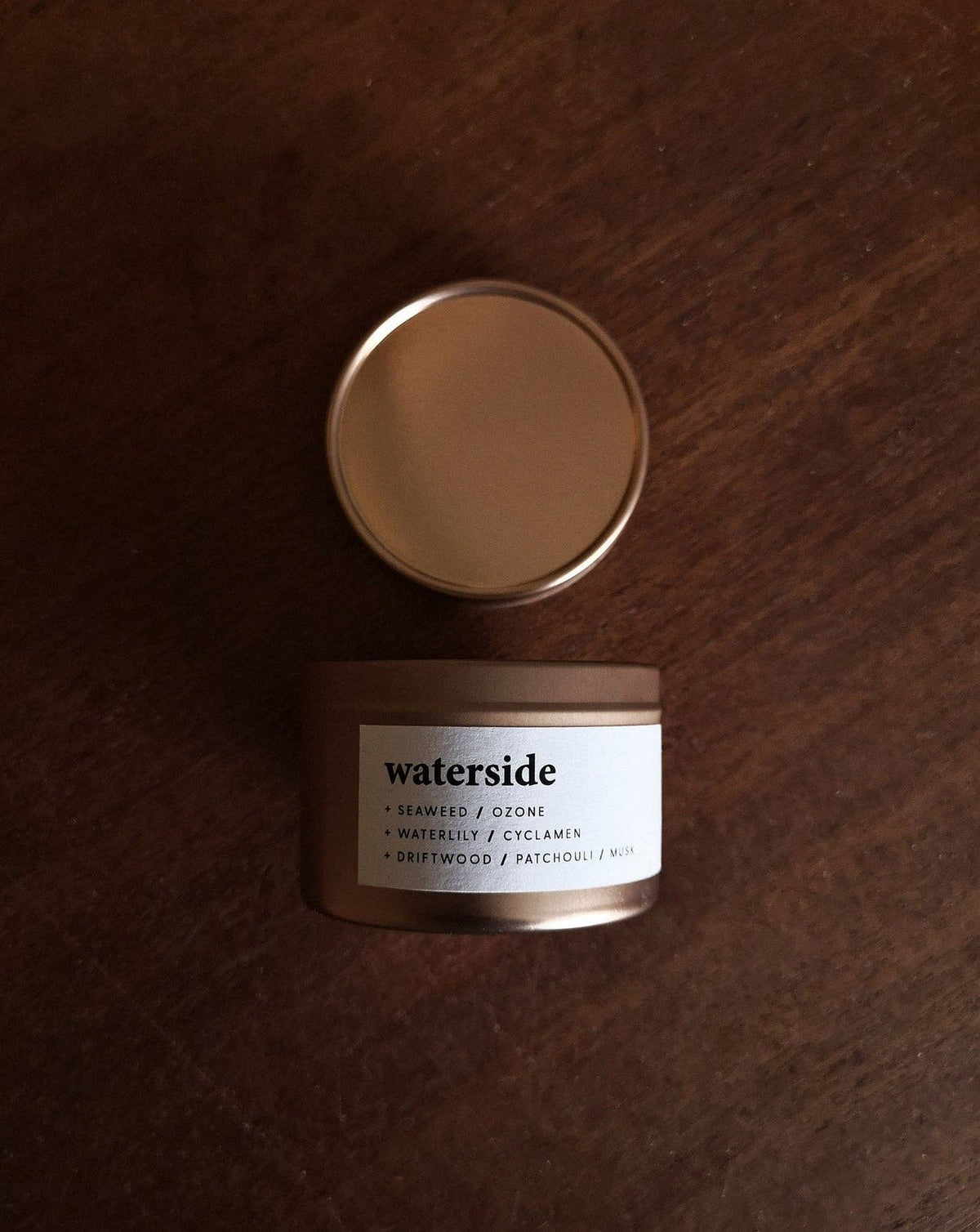 Waterside 90g Rose Gold Nook Tin