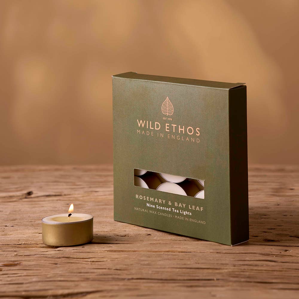 Rosemary & Bay Leaf Scented Tealights