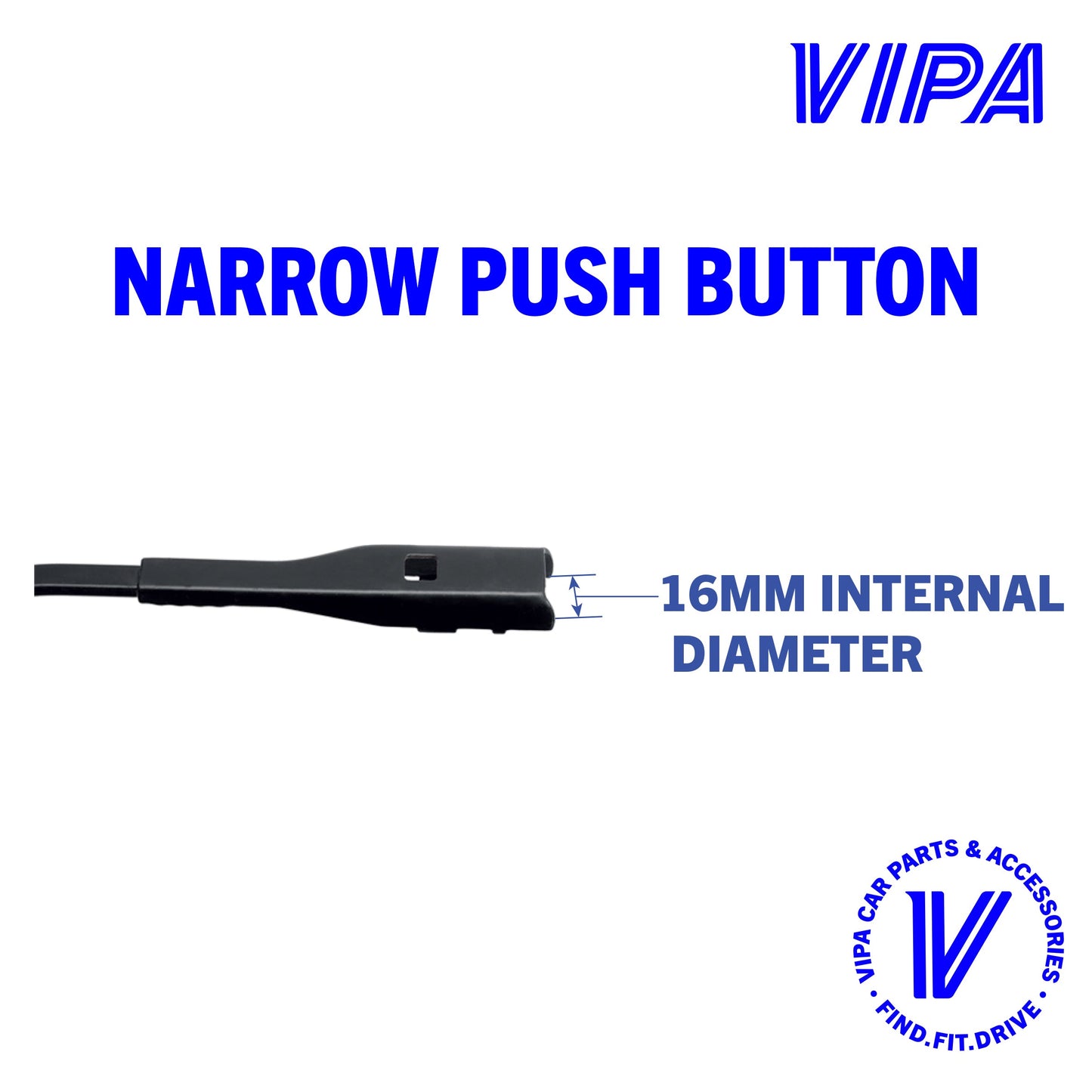VW POLO MK 6 Hatchback (2017 - 2026) Wiper Blades Set - Premium Windscreen Wipers