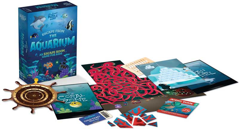 Escape from the Aquarium | Puzzle Game Adventure for Families & Kids