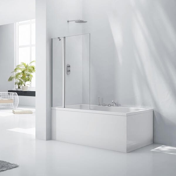 Aquaglass 6mm Bath Screen - 1400 x 800mm