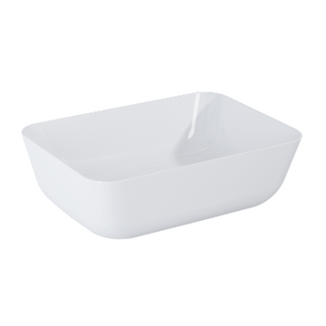 Aquatrend 460mm Countertop Rectangular Basin inc Waste - All Colours