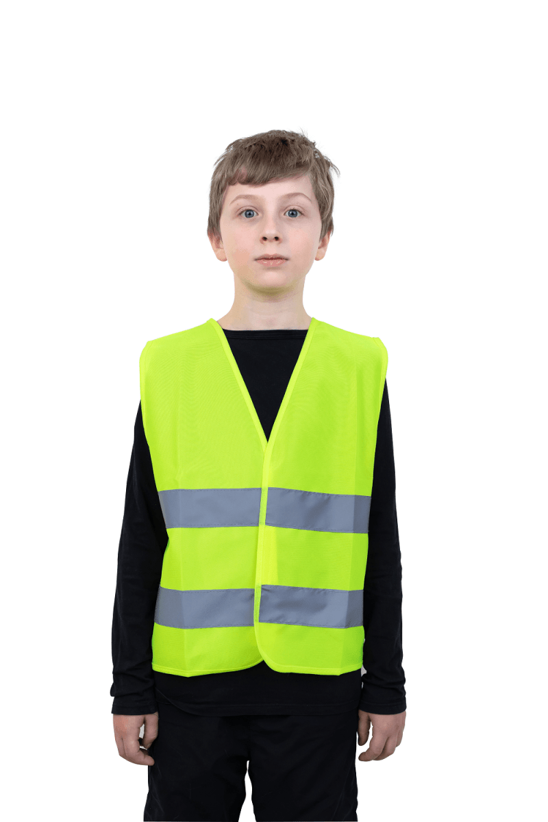 Family High Visibility Safety Vest Kit (Twin Adult, Twin Child)