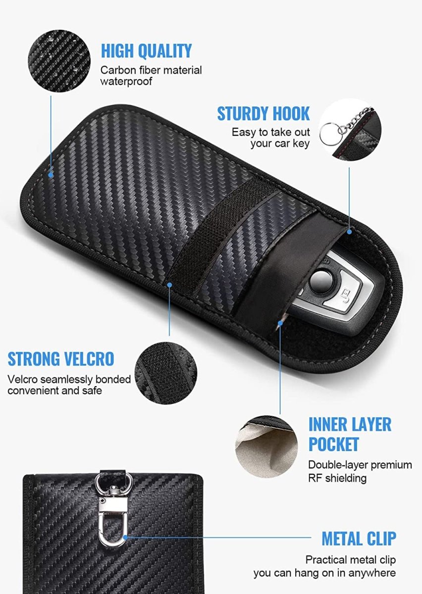 Faraday Pouch for car Keys