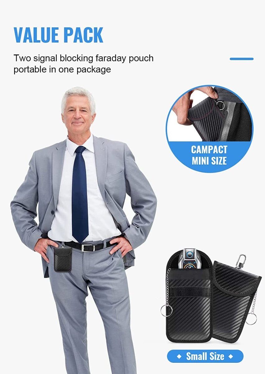 Faraday Pouch for car Keys