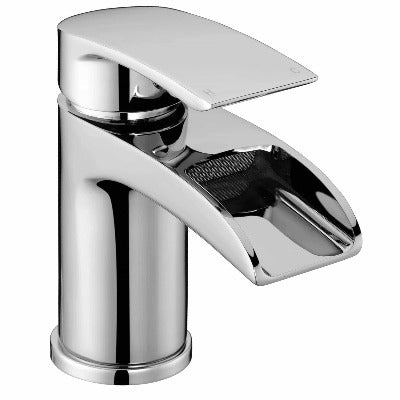 Flo Chrome Basin Mixer Tap w/ Click-Clack Waste