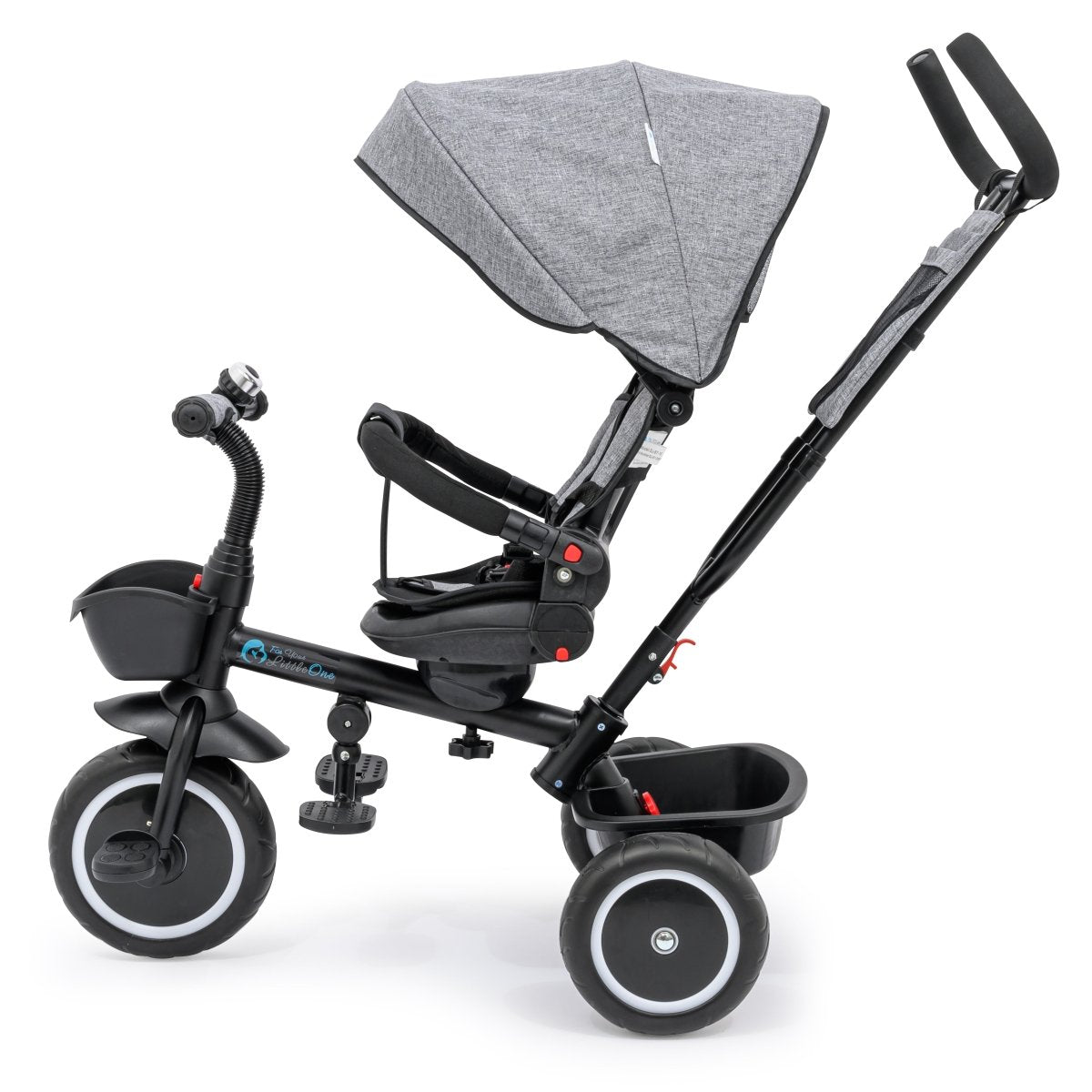 Foryourlittleone 6 in 1 Trike V3 - Grey (9 months - 5 years)