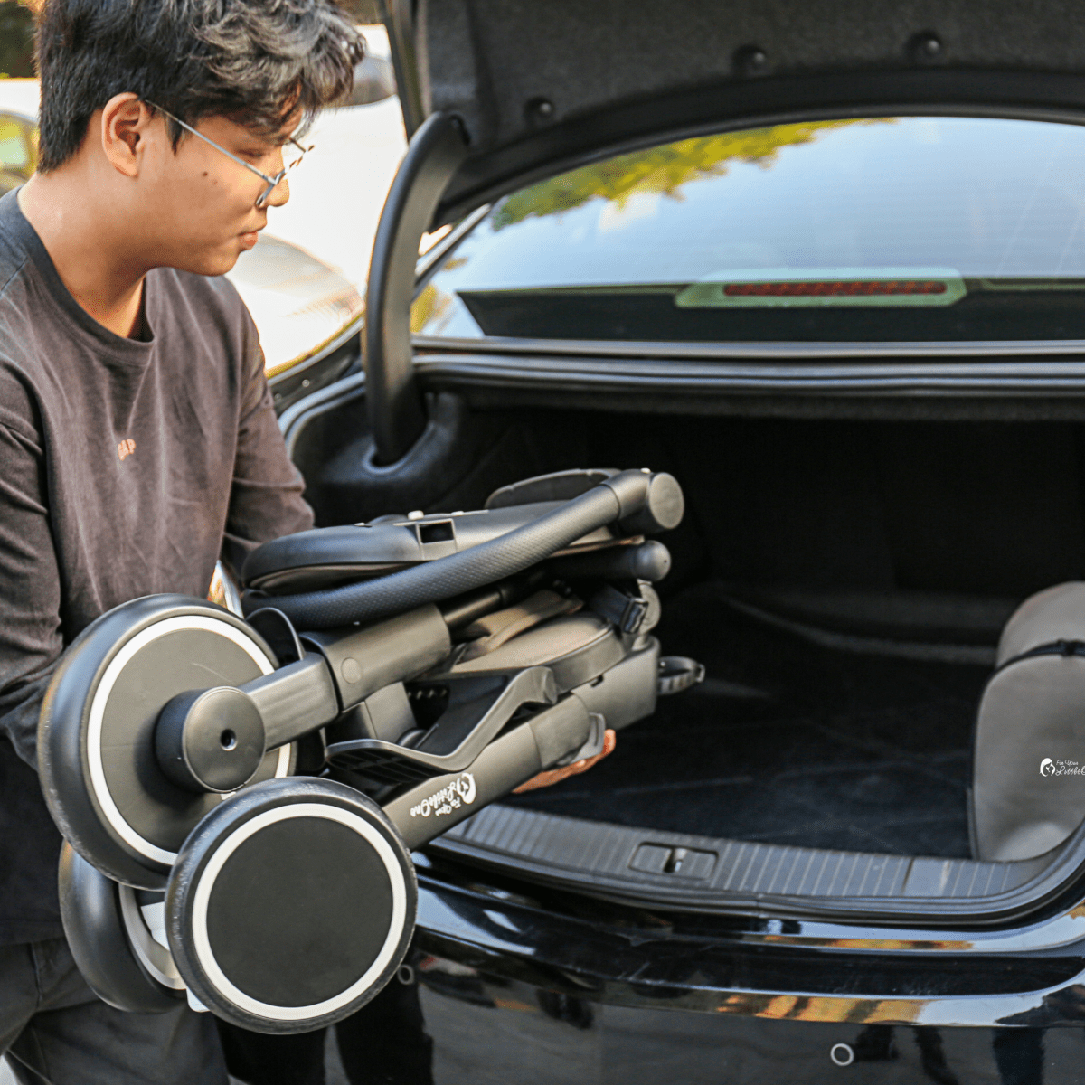 Foryourlittleone Xplor 6 in 1 Foldable Trike - Pastel Pink (10m-5y)