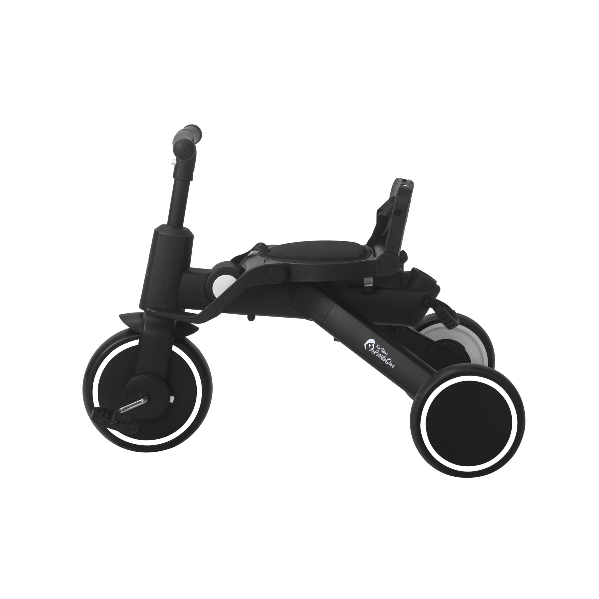 Foryourlittleone Xplor Ultimate 6 in 1 Foldable Trike - Jet Black (10m-5y)