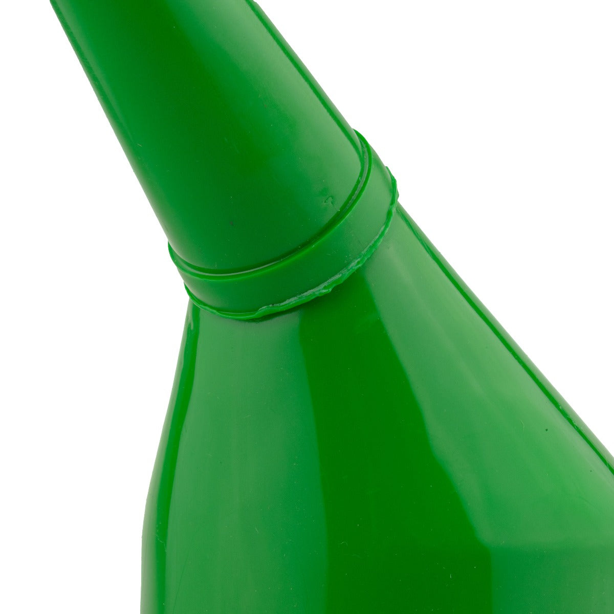 Angled Car Fuel Funnel with Filter, Green