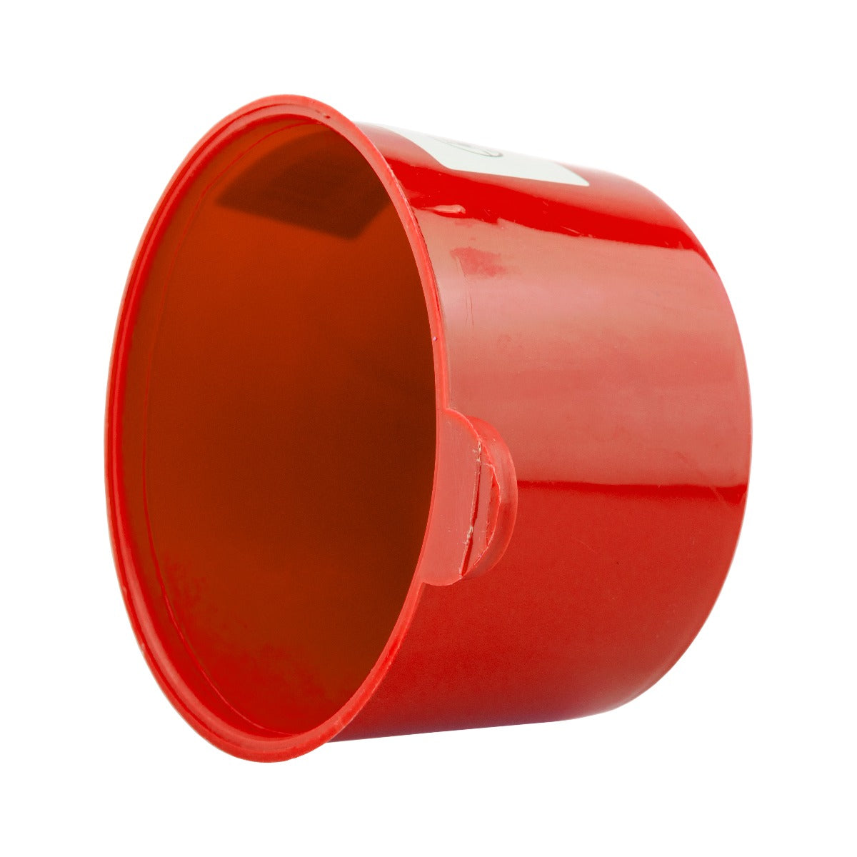 Angled Car Fuel Funnel with Filter, Red