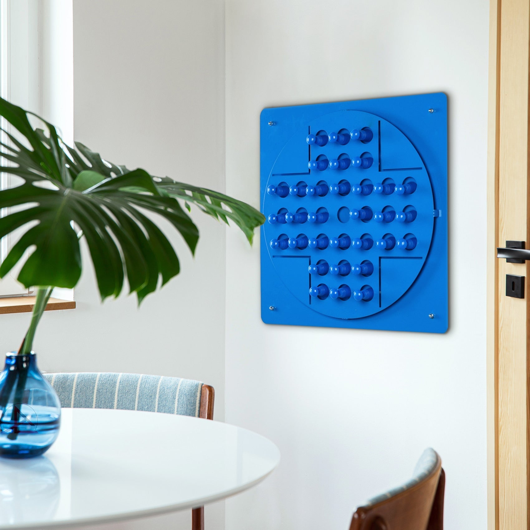 Peg Solitaire Navy Blue