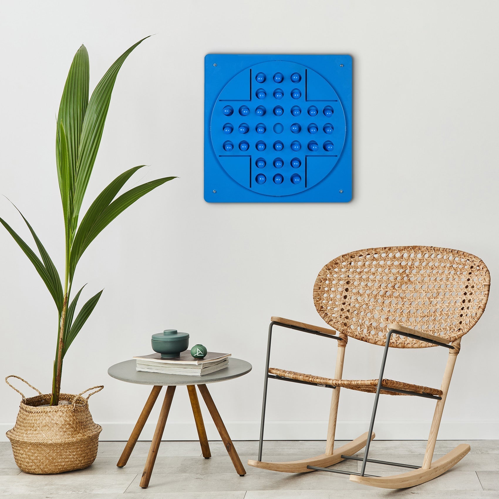 Peg Solitaire Navy Blue