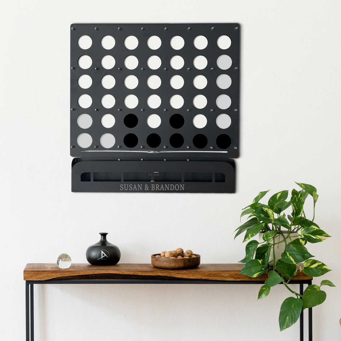 Customized Connect Four Wall Game