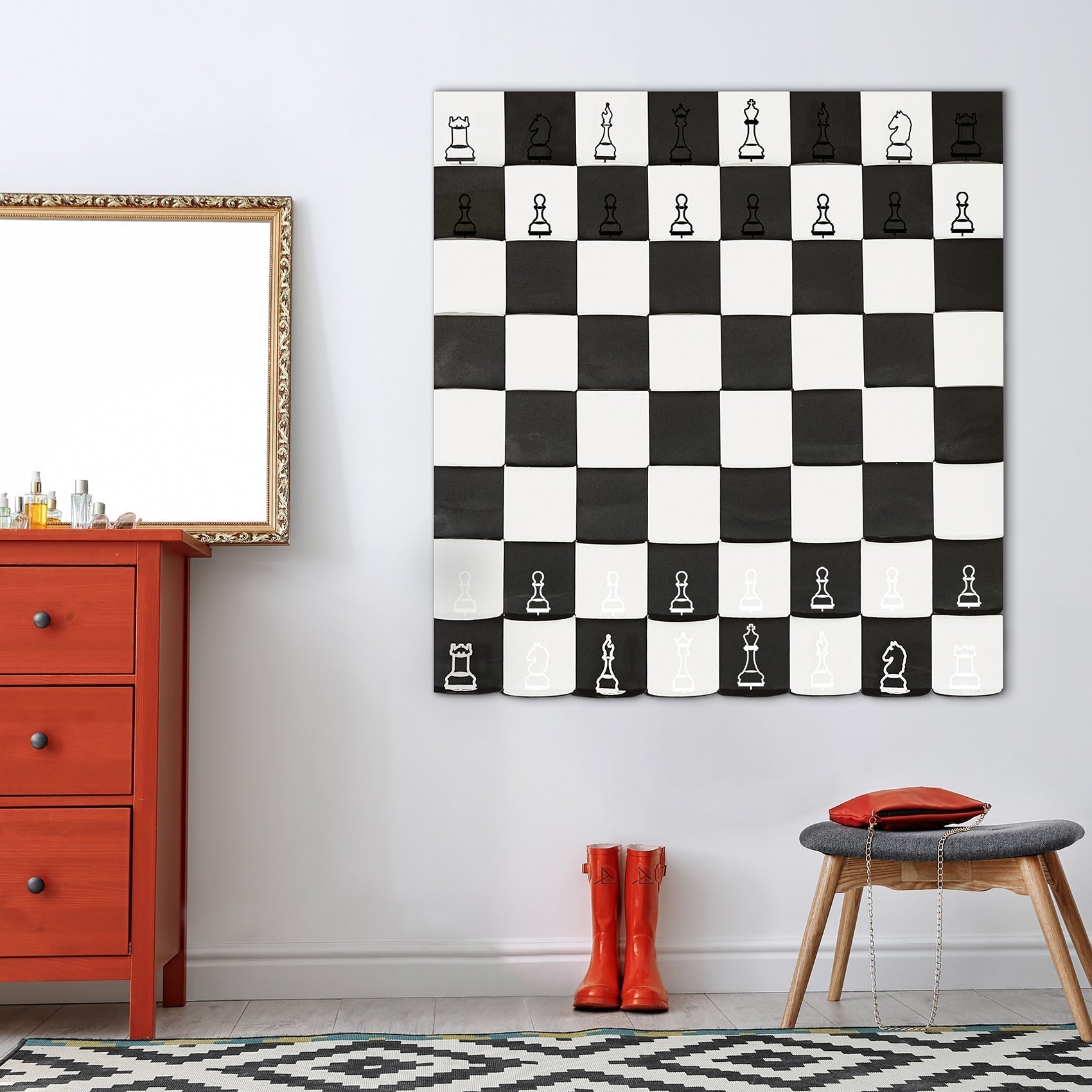 Giant Chess Wall Game