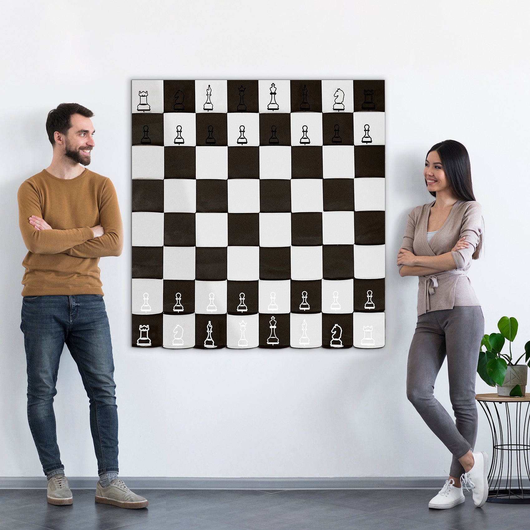Giant Chess Wall Game
