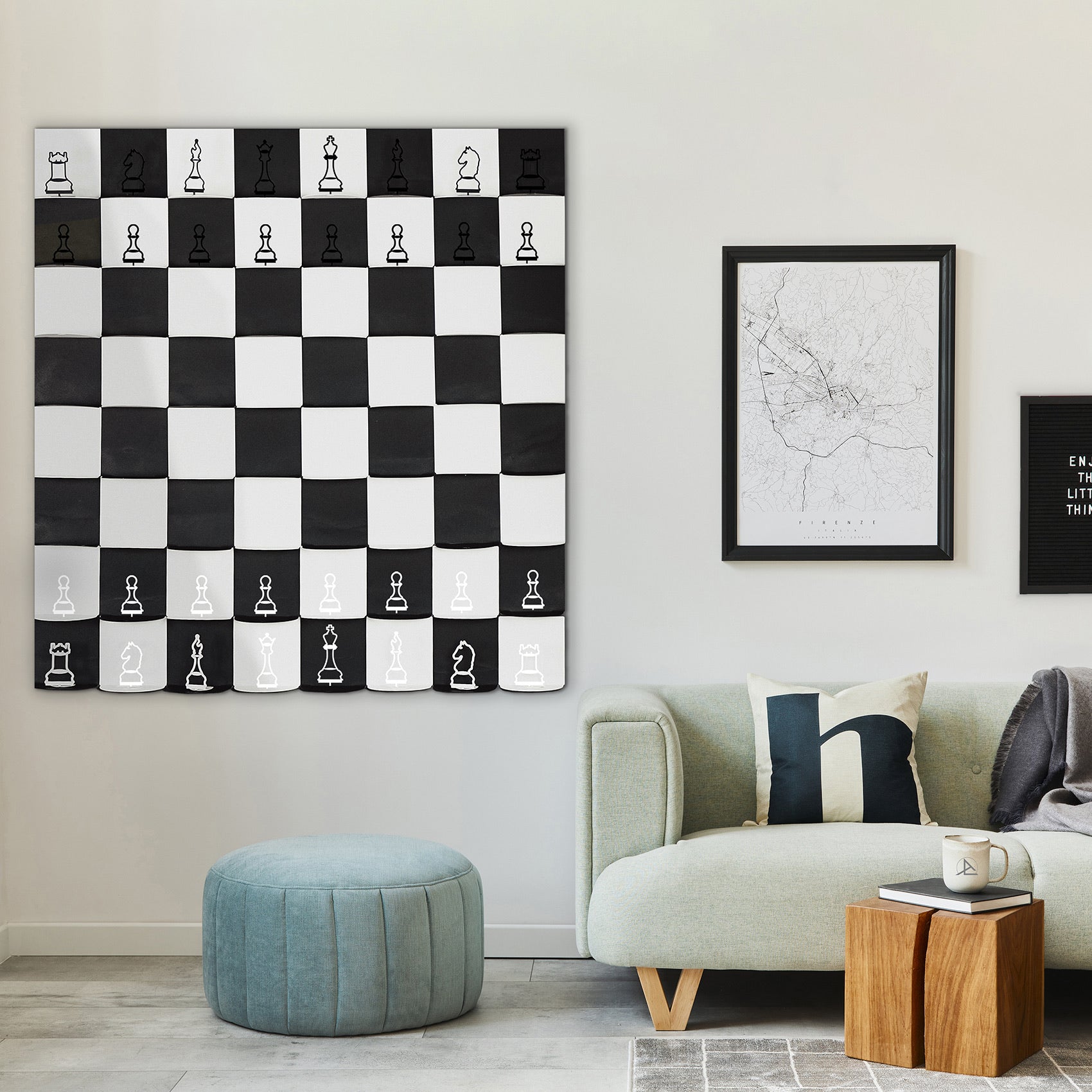 Giant Chess Wall Game