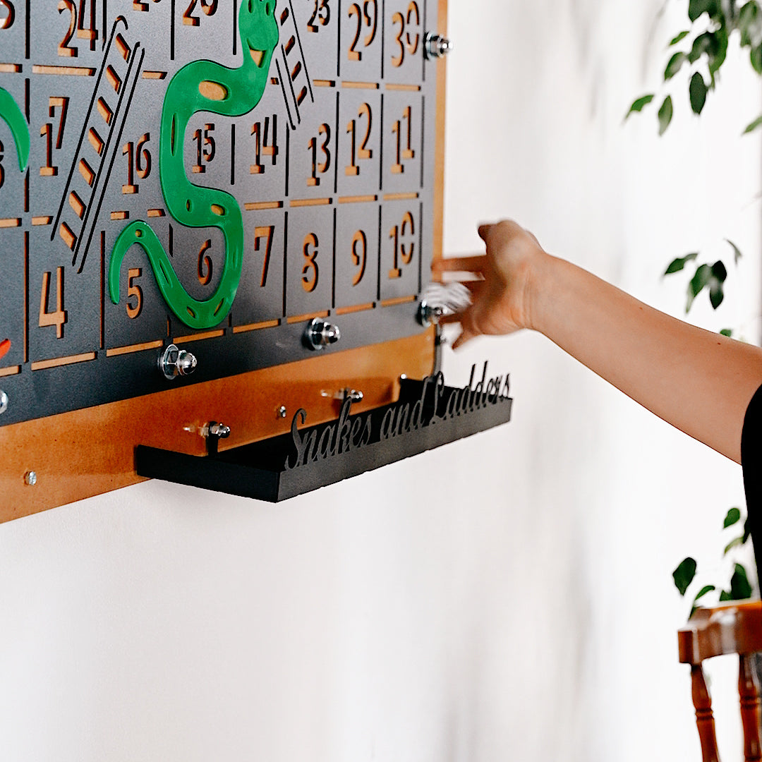 Giant Snakes and Ladders Game Board
