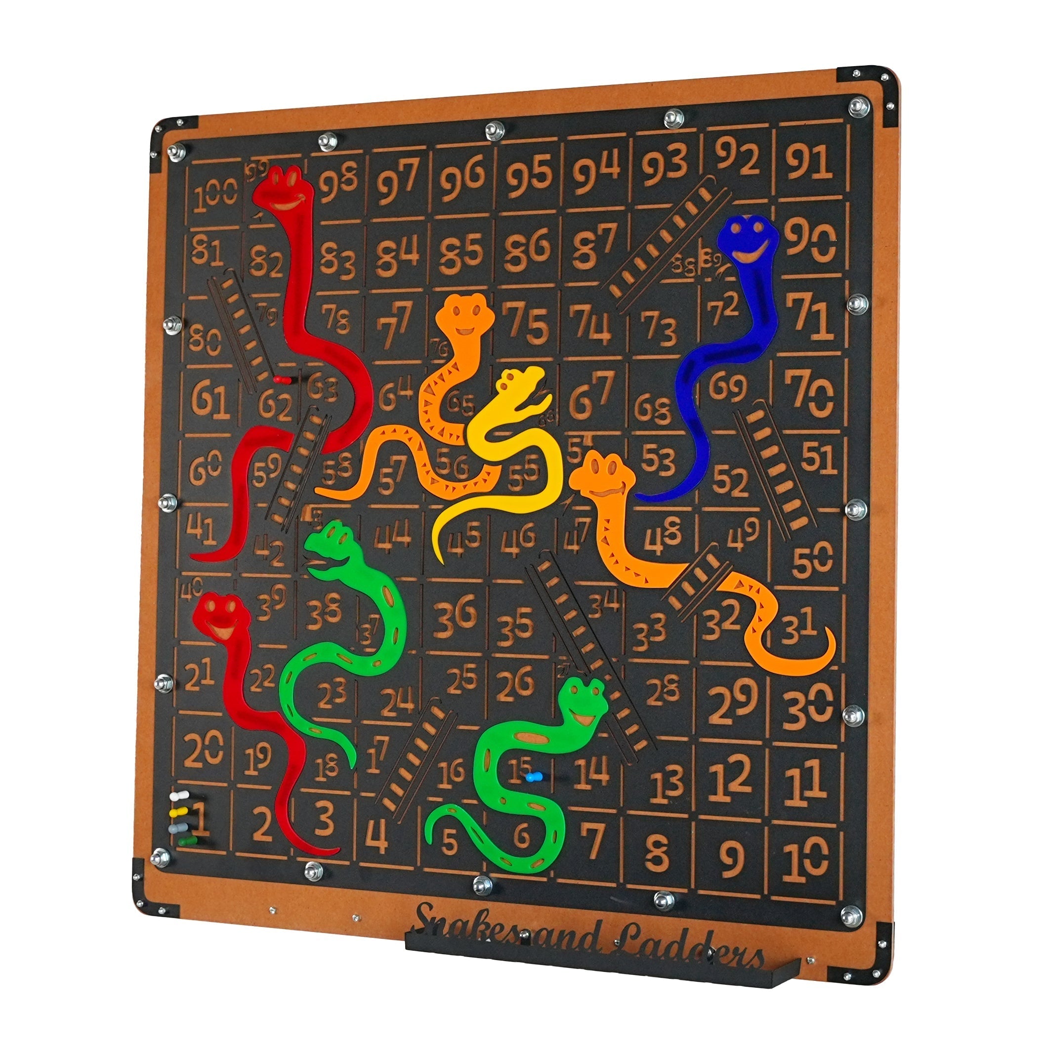 Giant Snakes and Ladders Game Board