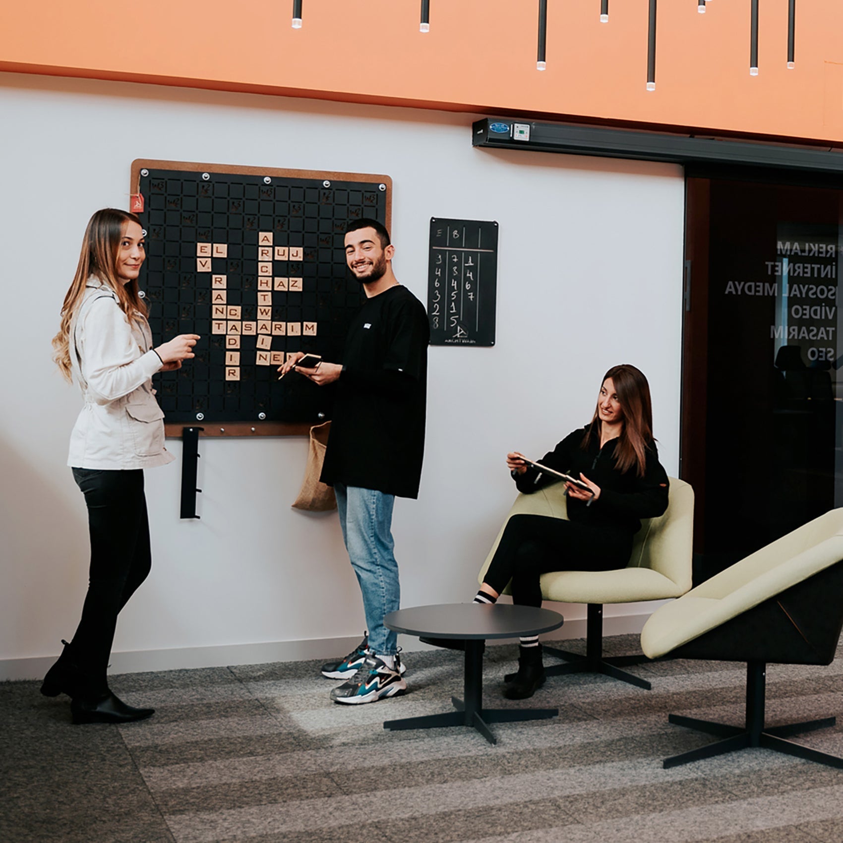 Giant Words Board Wall Game