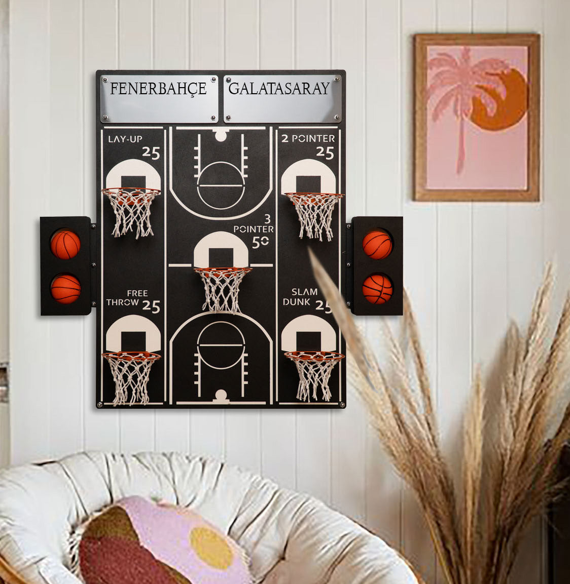 Personalization All-Star Basketball Wall Game