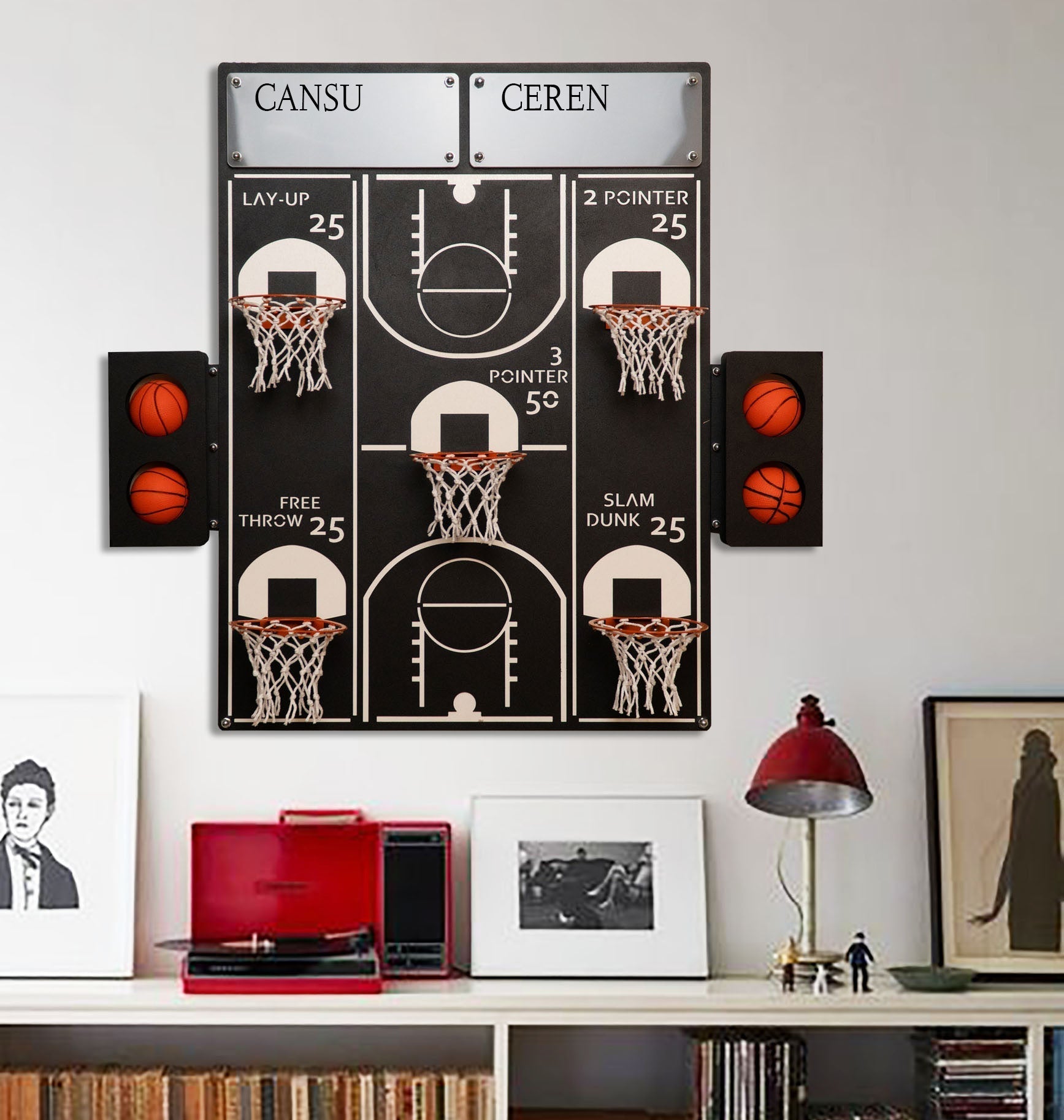 Personalization All-Star Basketball Wall Game