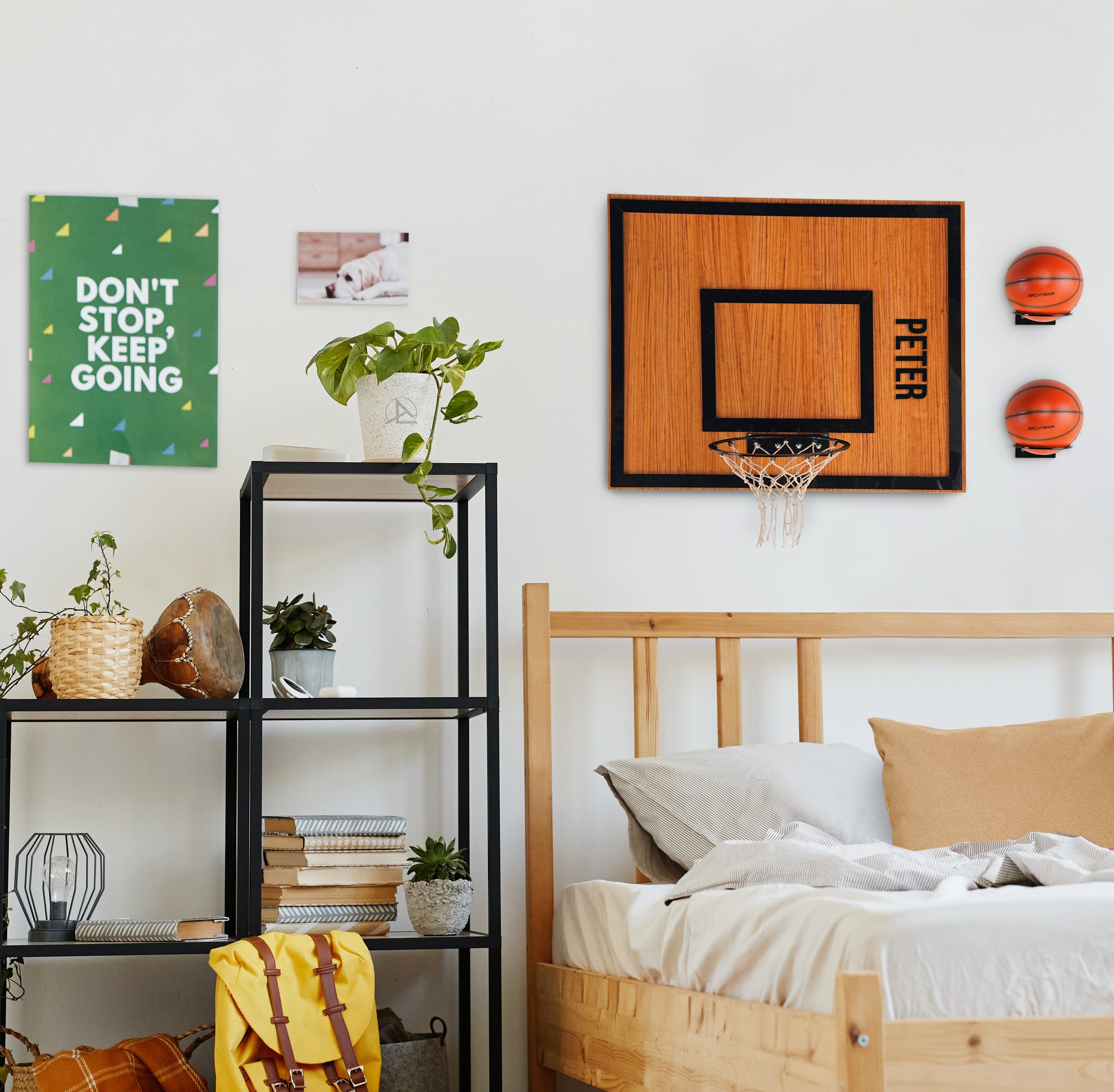 Personalization Wooden Single Hoop  African Walnut