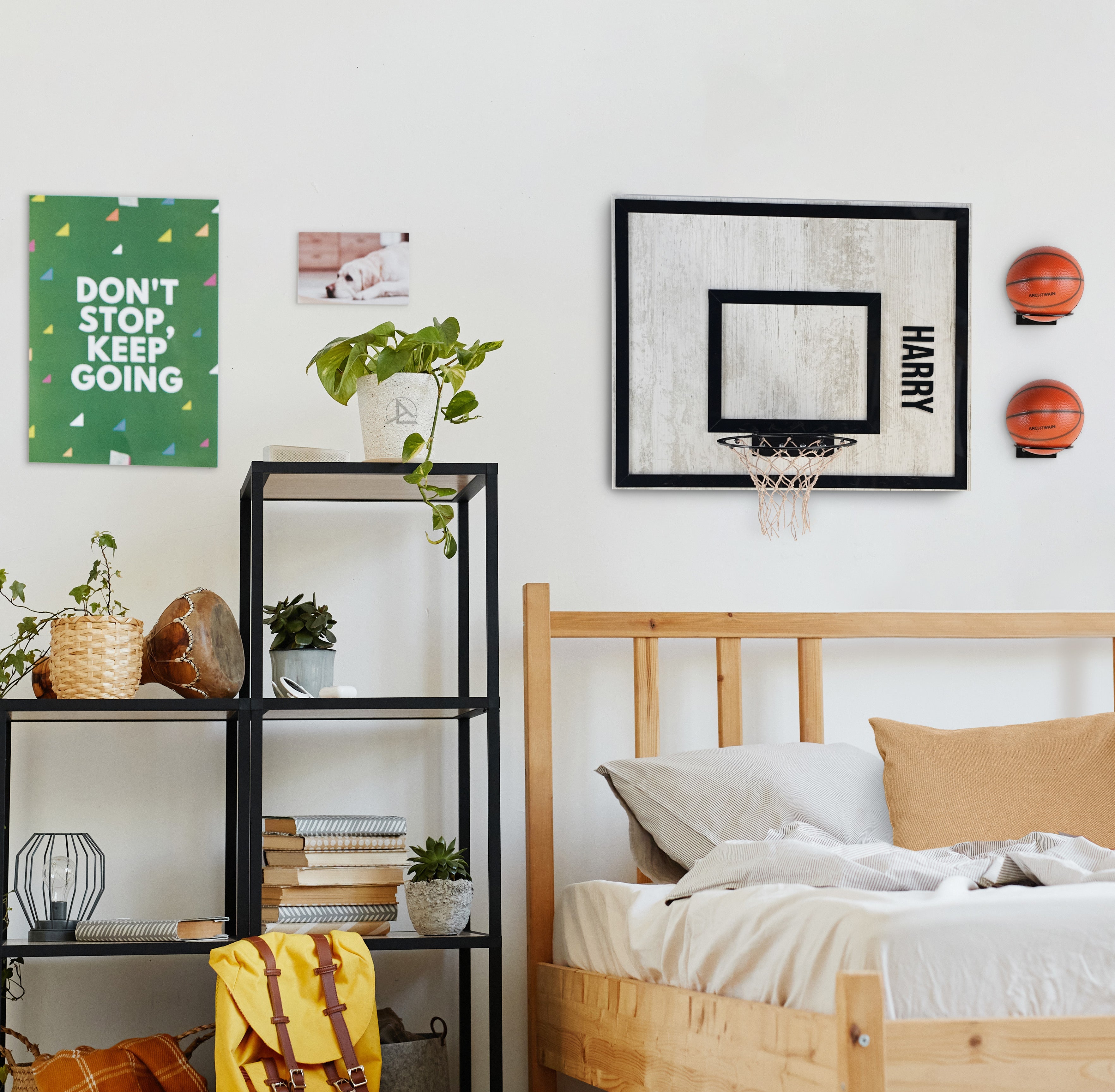 Personalization Wooden Single Hoop Antique