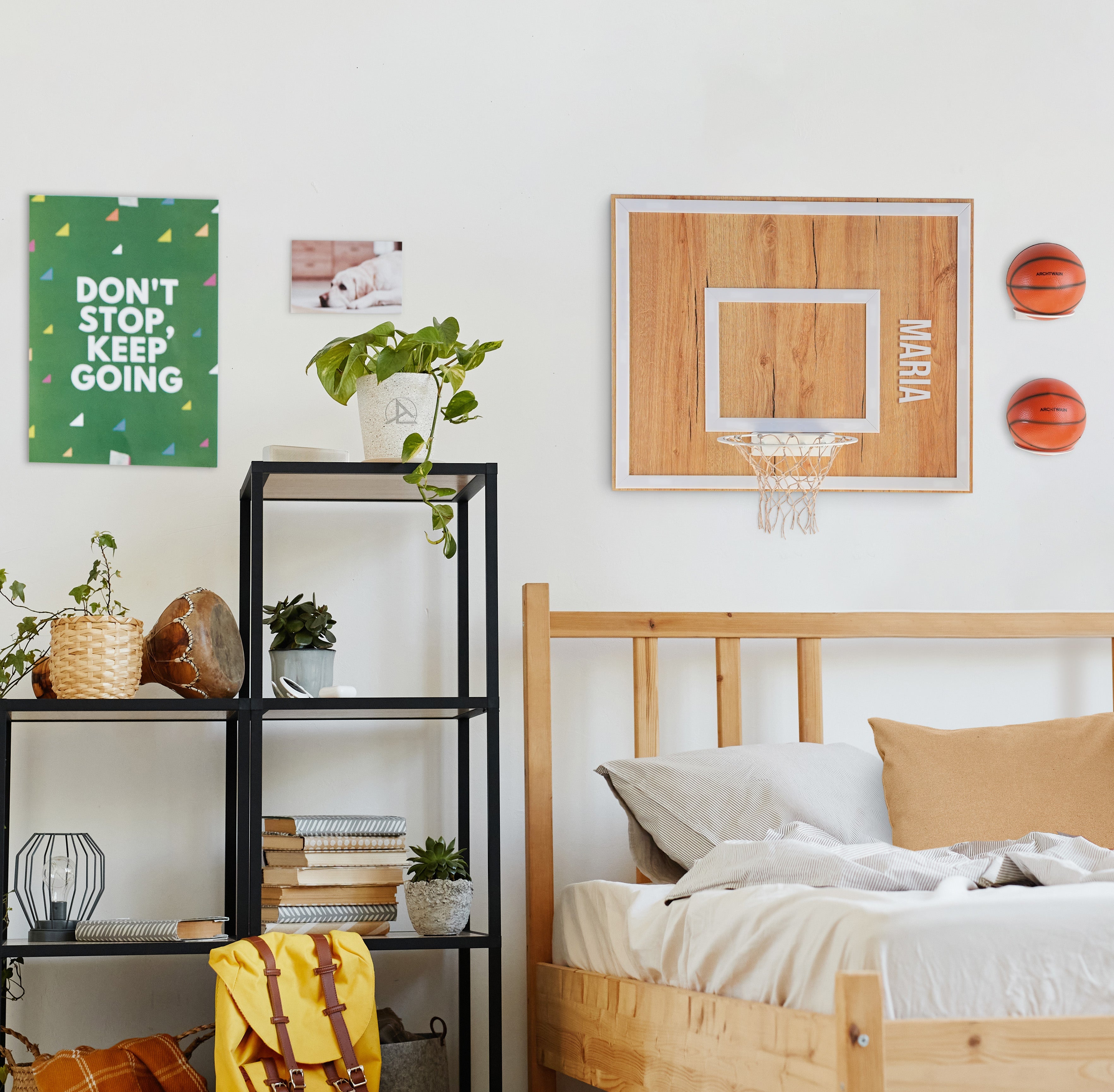 Personalization Wooden Single Hoop Savanna Tree