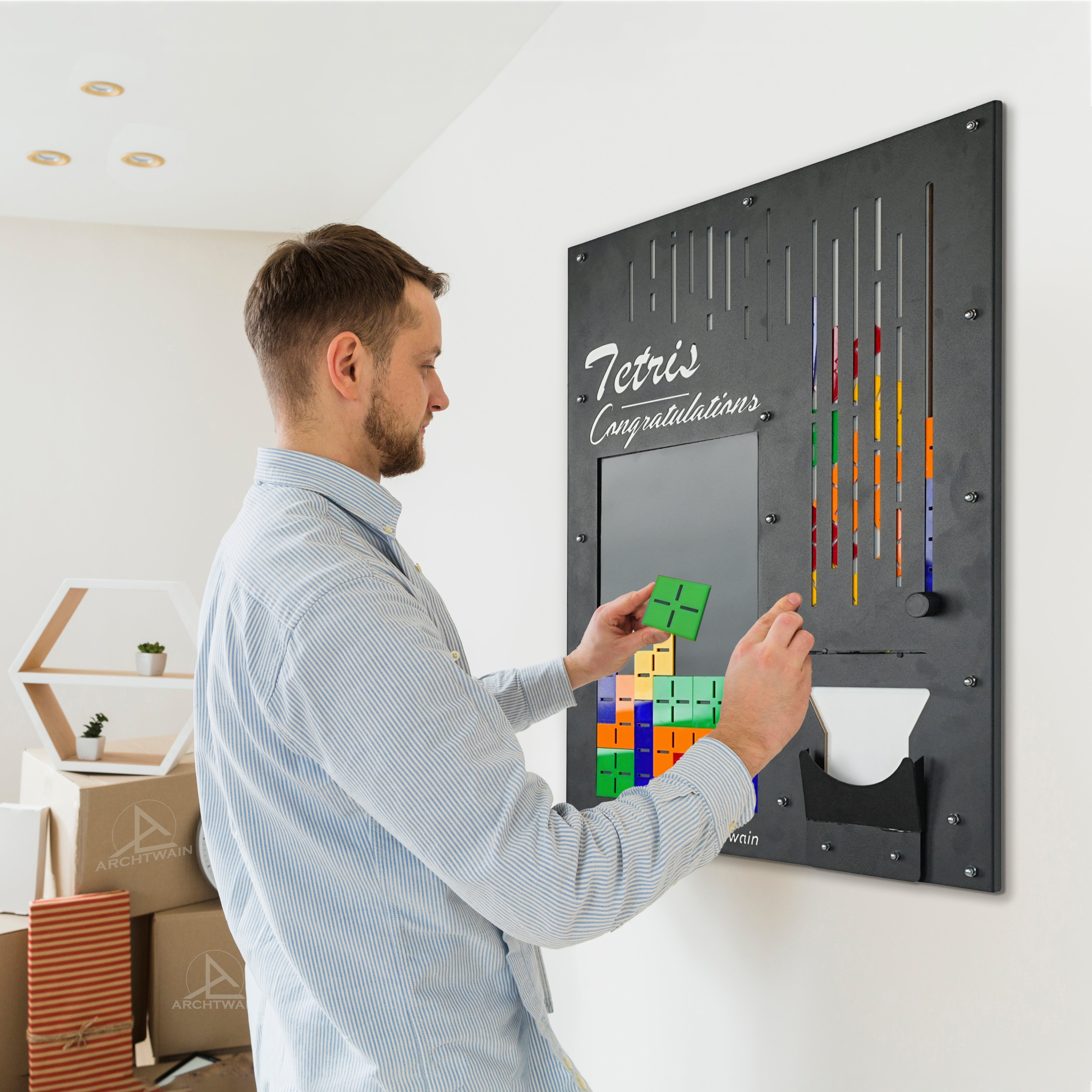 Retro Block Game- Puzzle