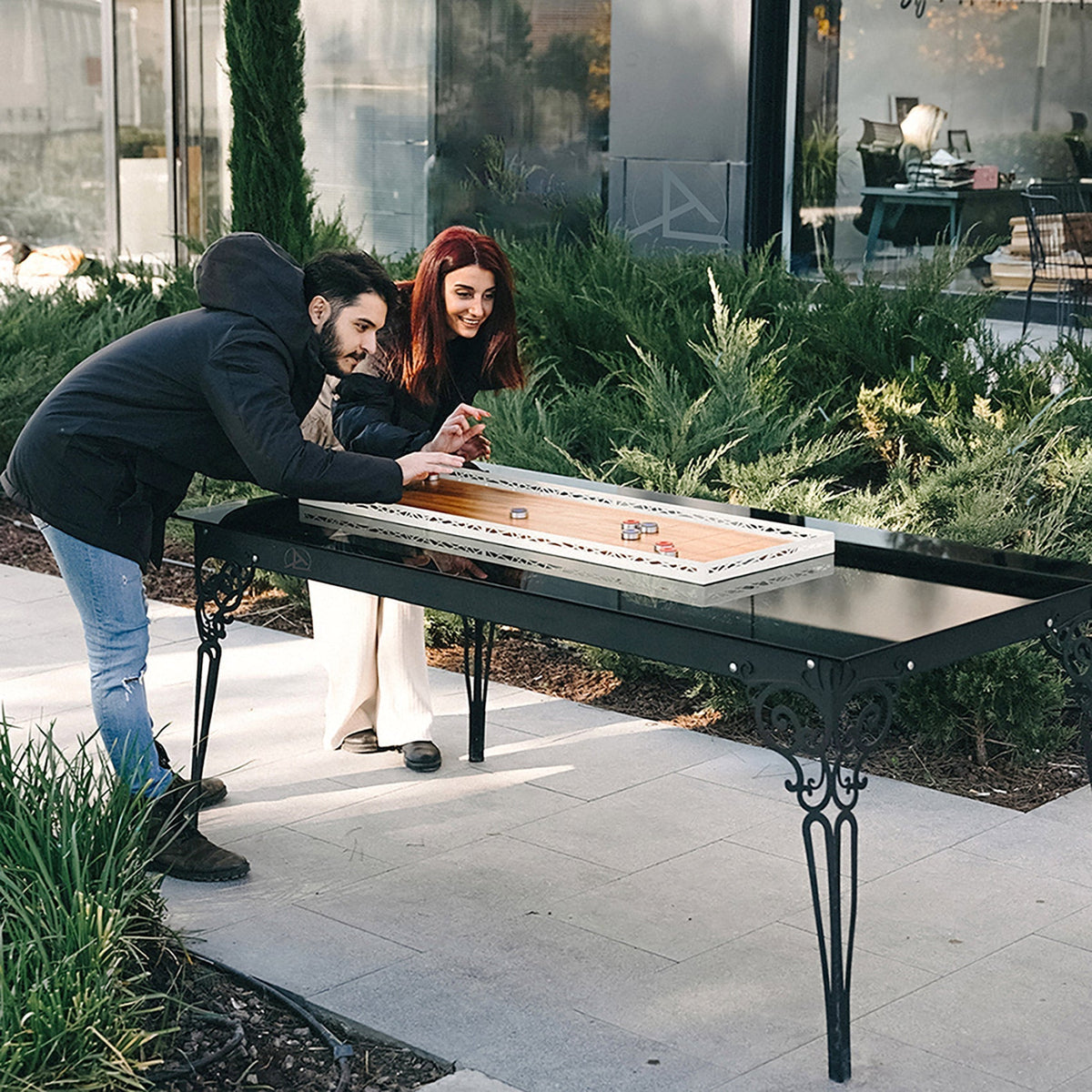 Shuffleboard Game Board