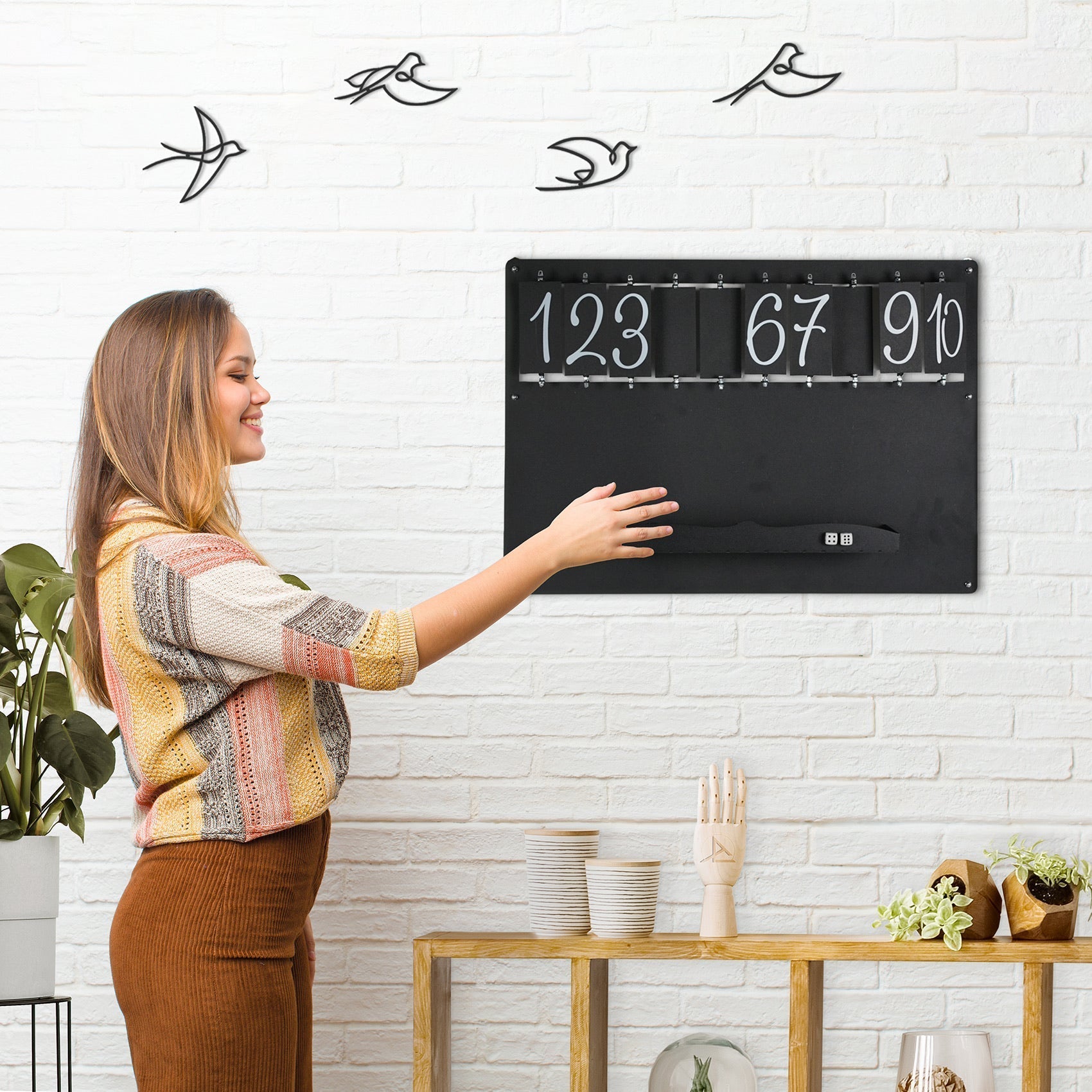 Shut The Box Wall Game