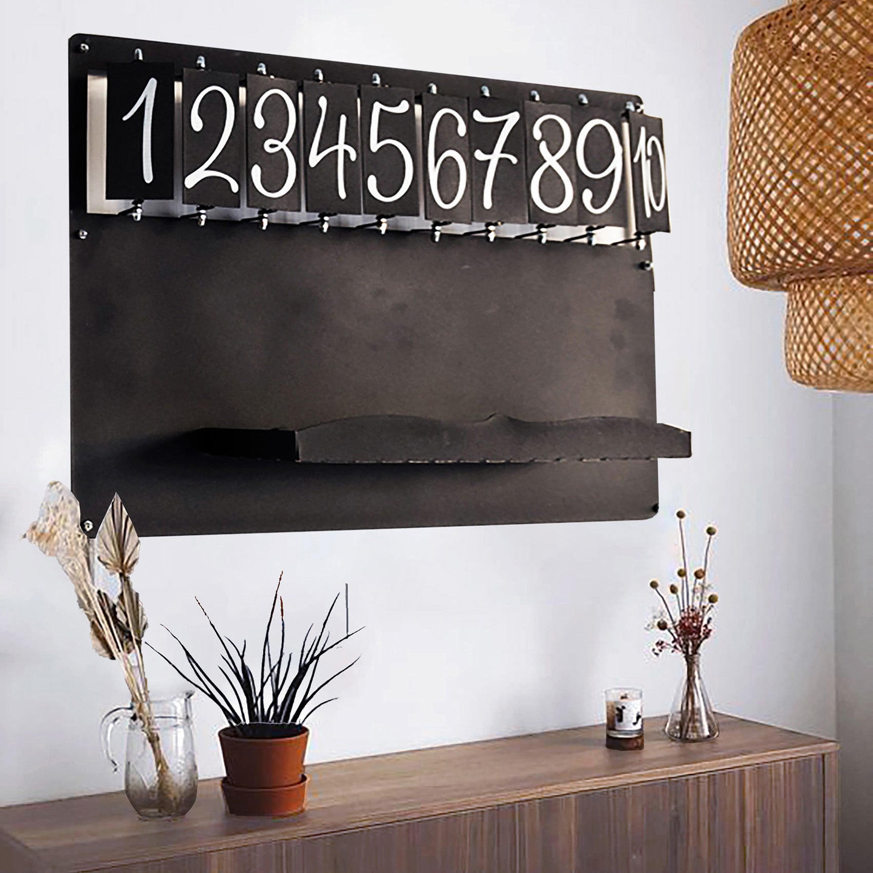 Shut The Box Wall Game