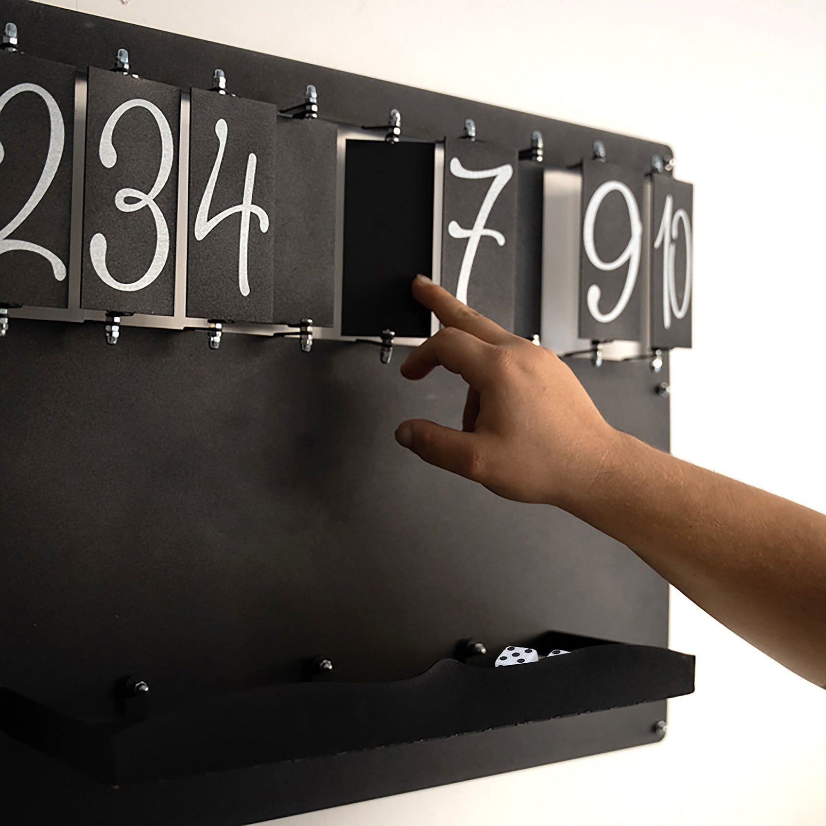 Shut The Box Wall Game