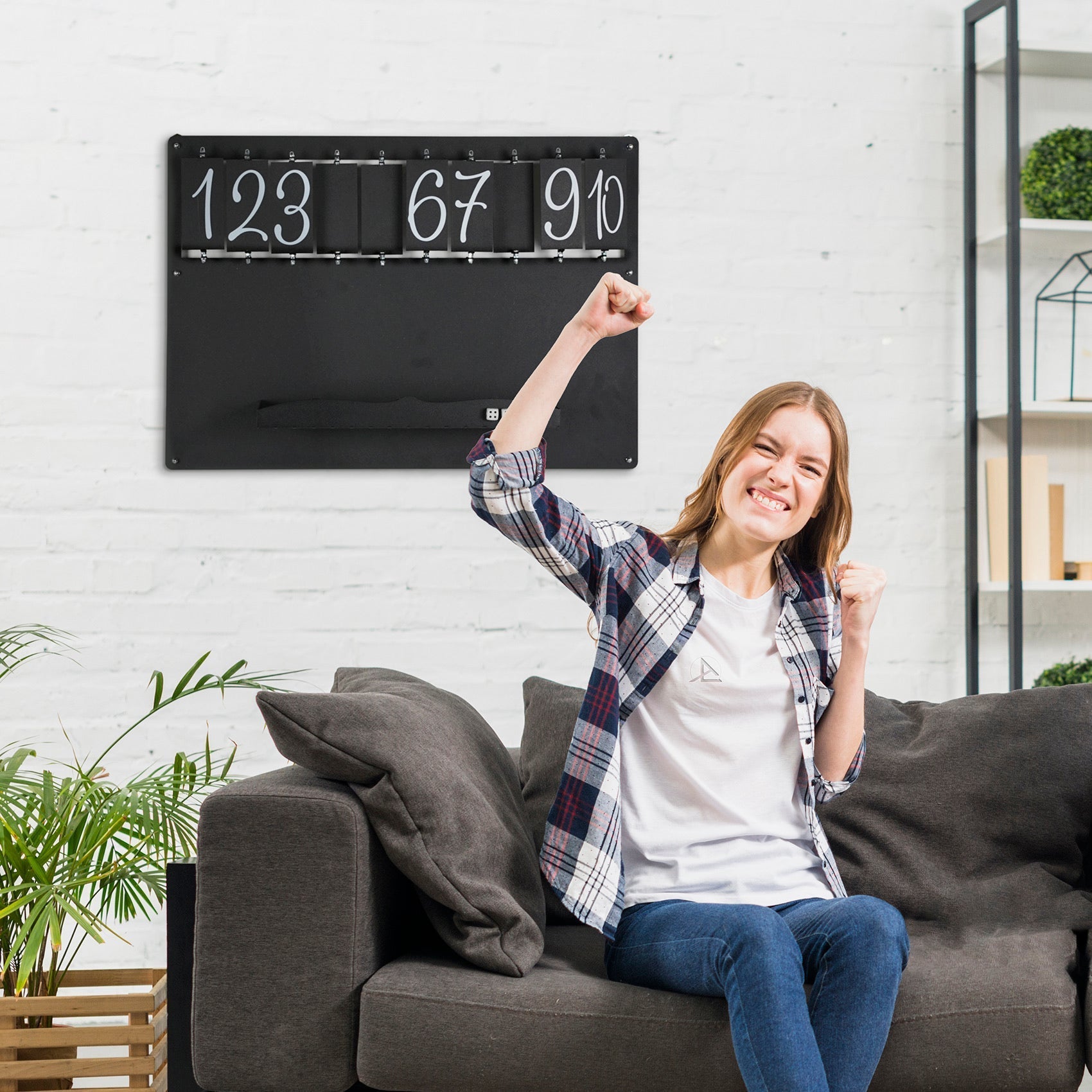 Shut The Box Wall Game