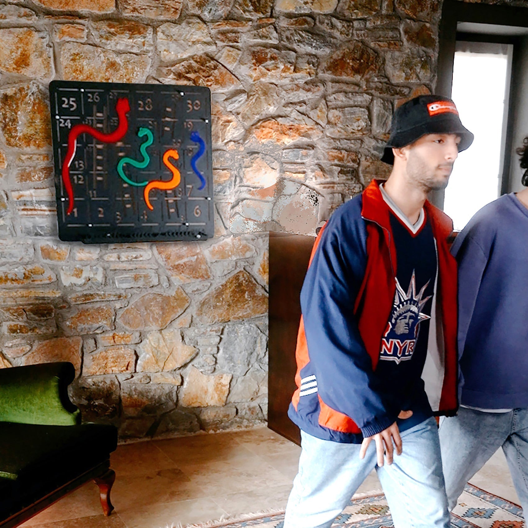 Snakes and Ladders Wall Game